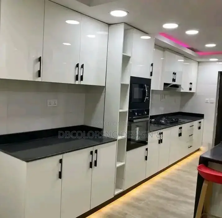 Modern Kitchen Cabinets and Furniture Works in Lagos