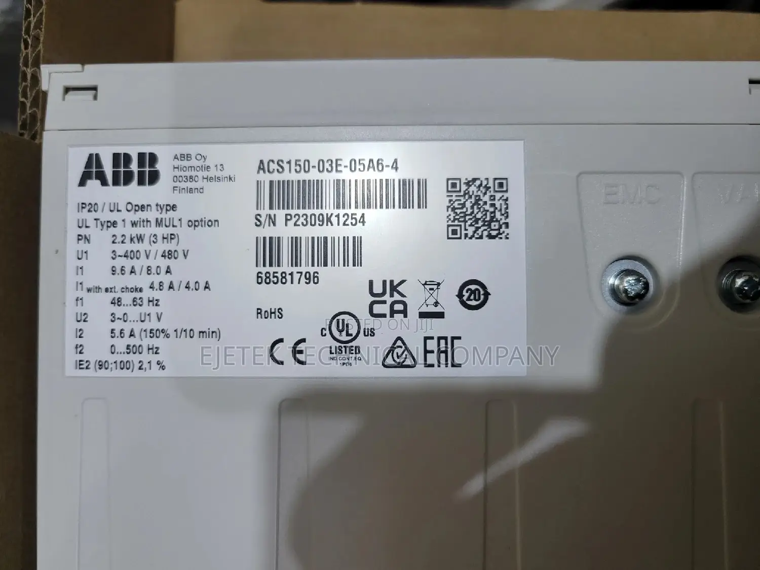 Abb 2.2kw/3hp Inverter Drive