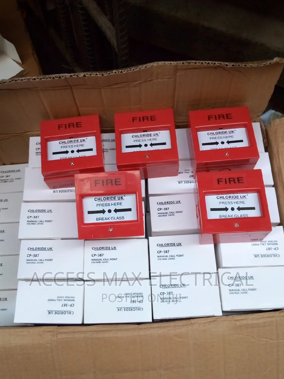 Alarm System M C P Manual Call Point