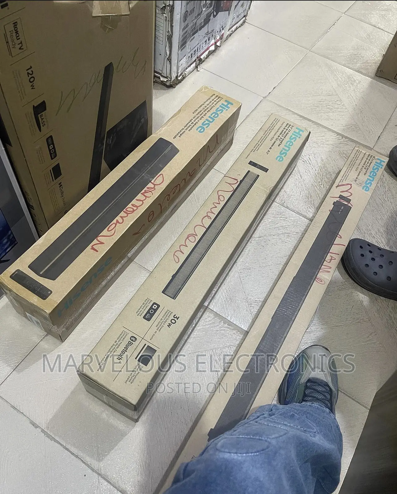Brand New Hisense Single Sound Bar Sound System