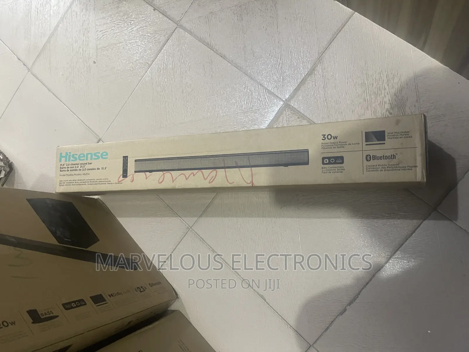 Brand New Hisense Single Sound Bar Sound System
