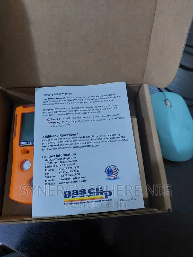 Gas Clip Technologies Gas Detector