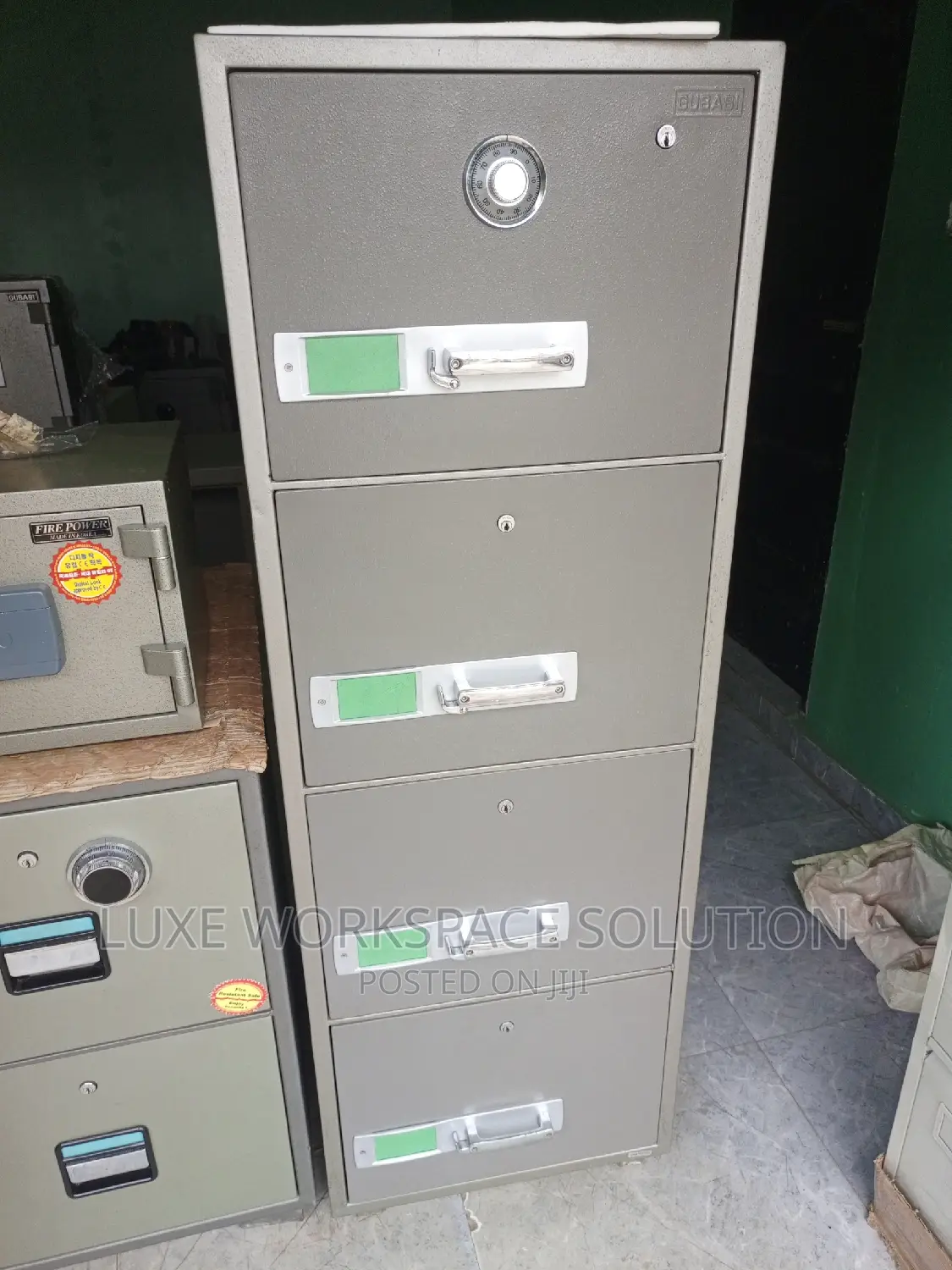 4 Drawers Fireproof Cabinet