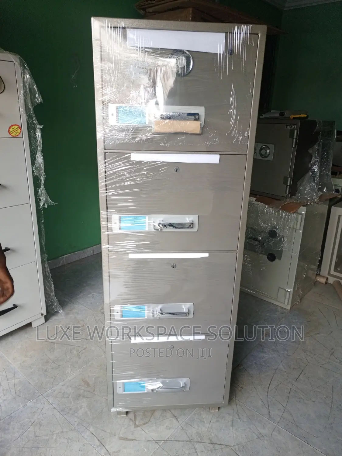 4 Drawers Fireproof Cabinet