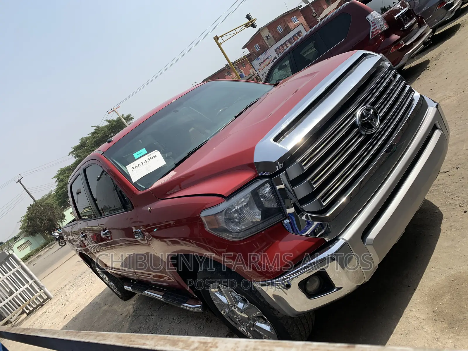 Toyota Tundra 2016 Red