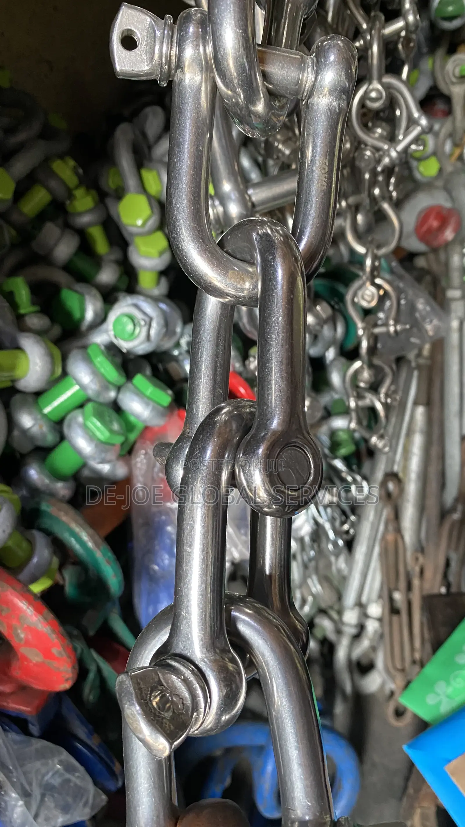16mm 5/8 Stainless Shackles