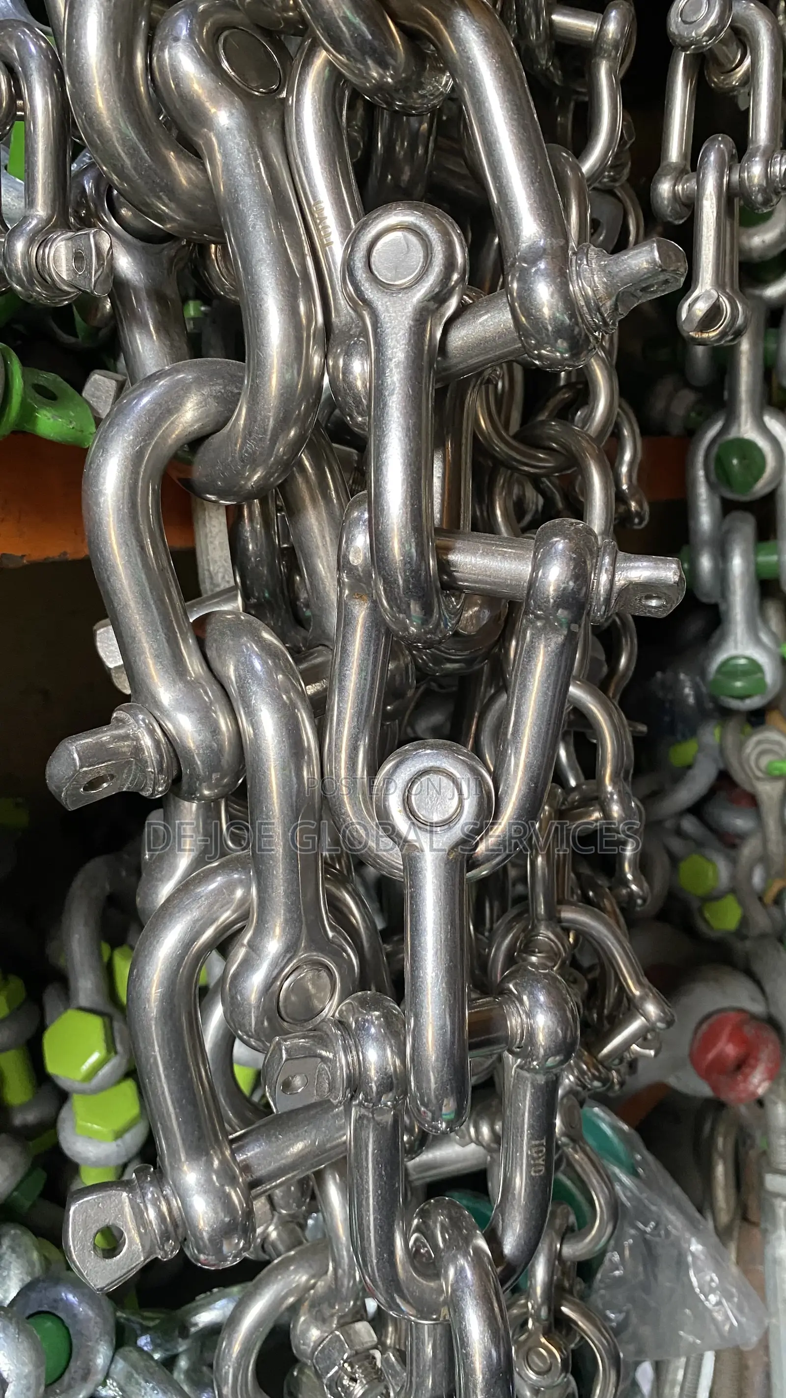 16mm 5/8 Stainless Shackles