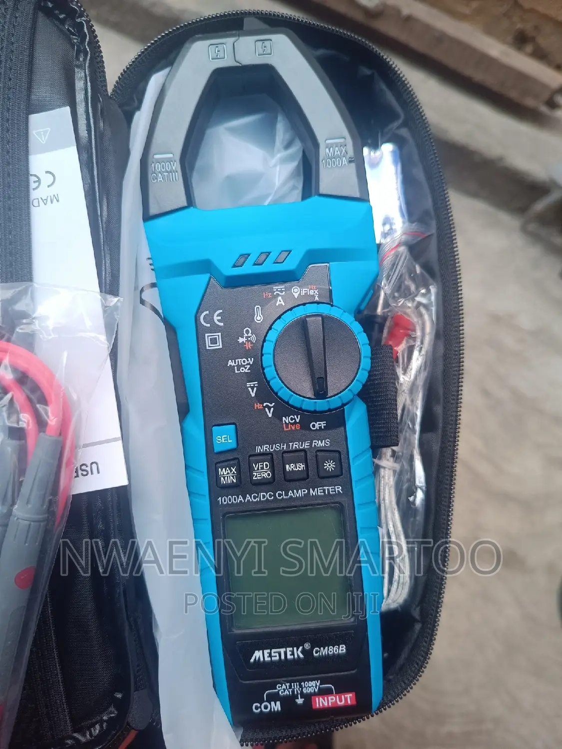 1000amps DC and AC Clamp Meter With Iflex