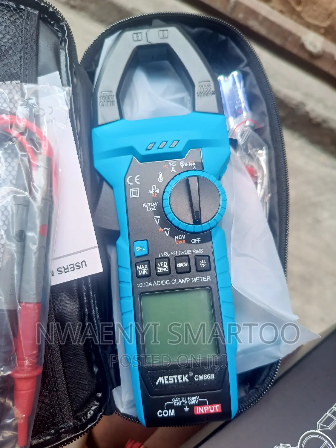 Mastek. 1000amps DC and AC Clamp Meter