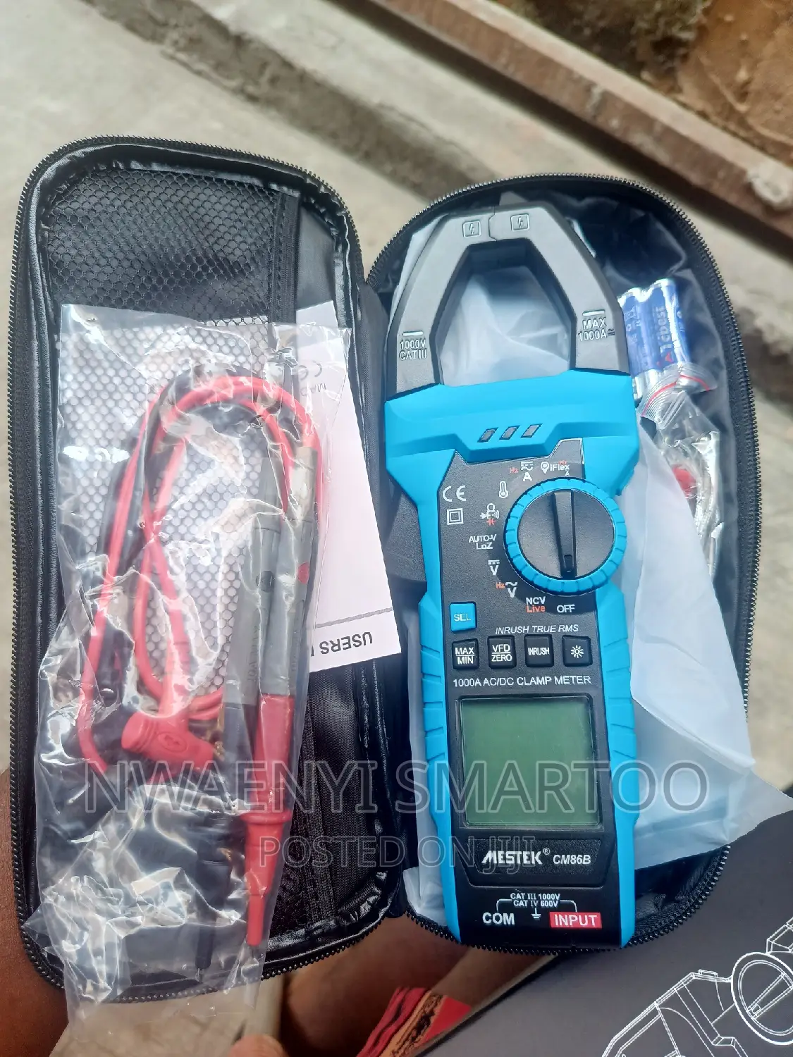 Mastek. 1000amps DC and AC Clamp Meter