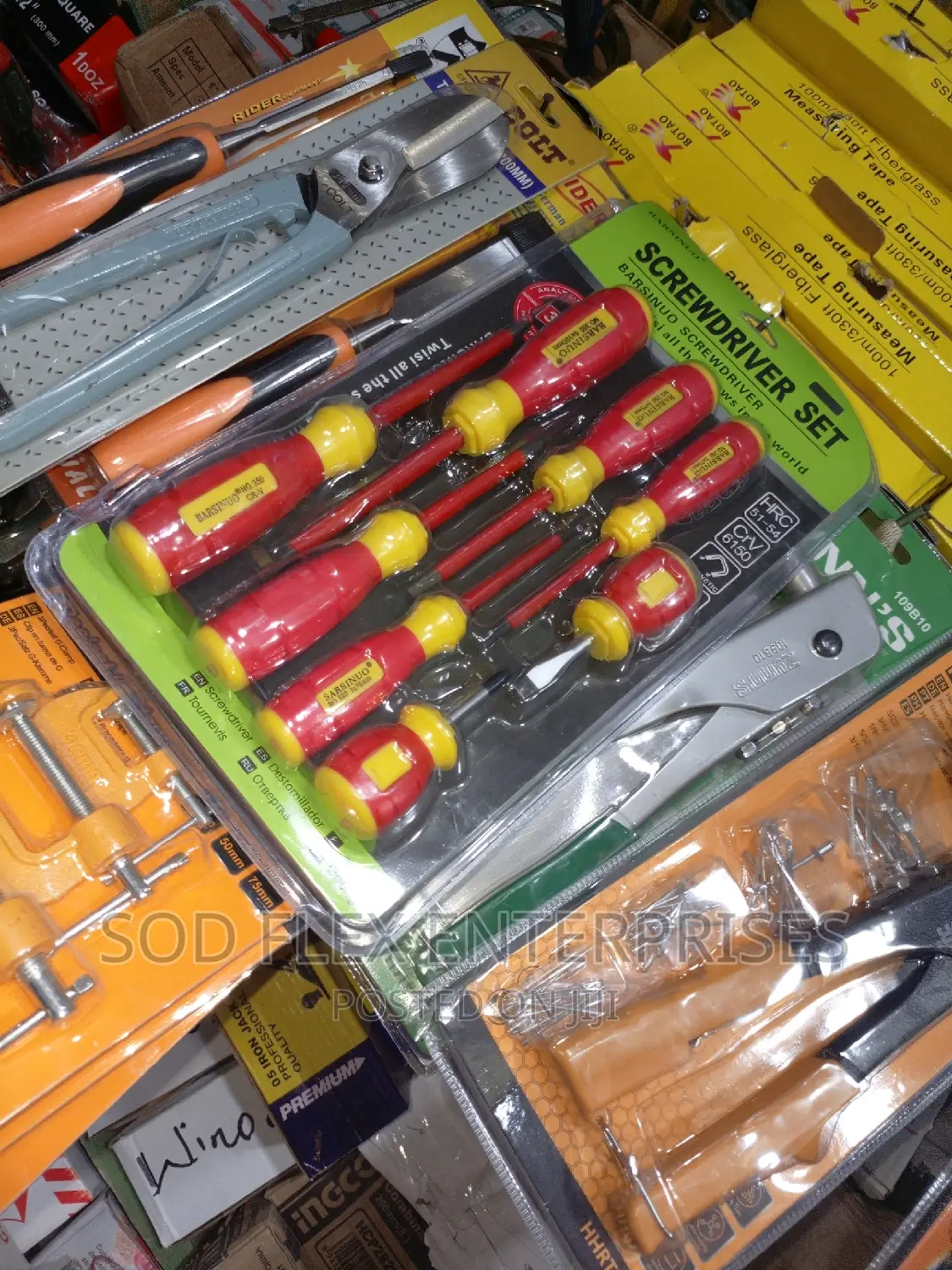 8 PCS Set of Electrical Insulated Screw Driver
