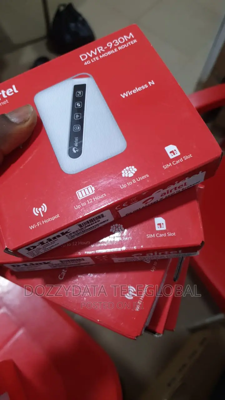 Irtel D-Link Cat4 Speed Latest 4G LTE Mobile Wifi Router