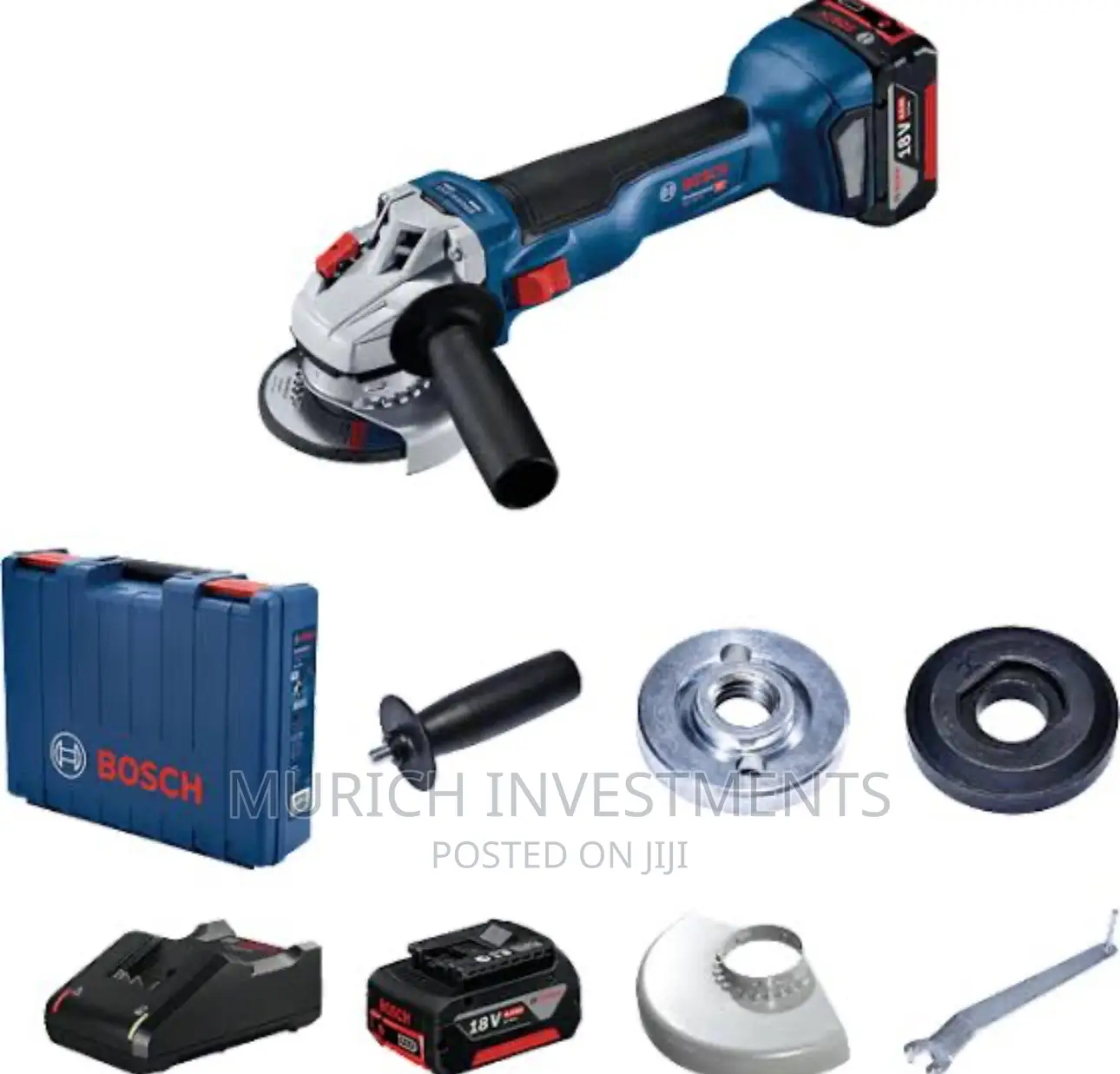 GWS 180 Professional Cordless Angle Grinder