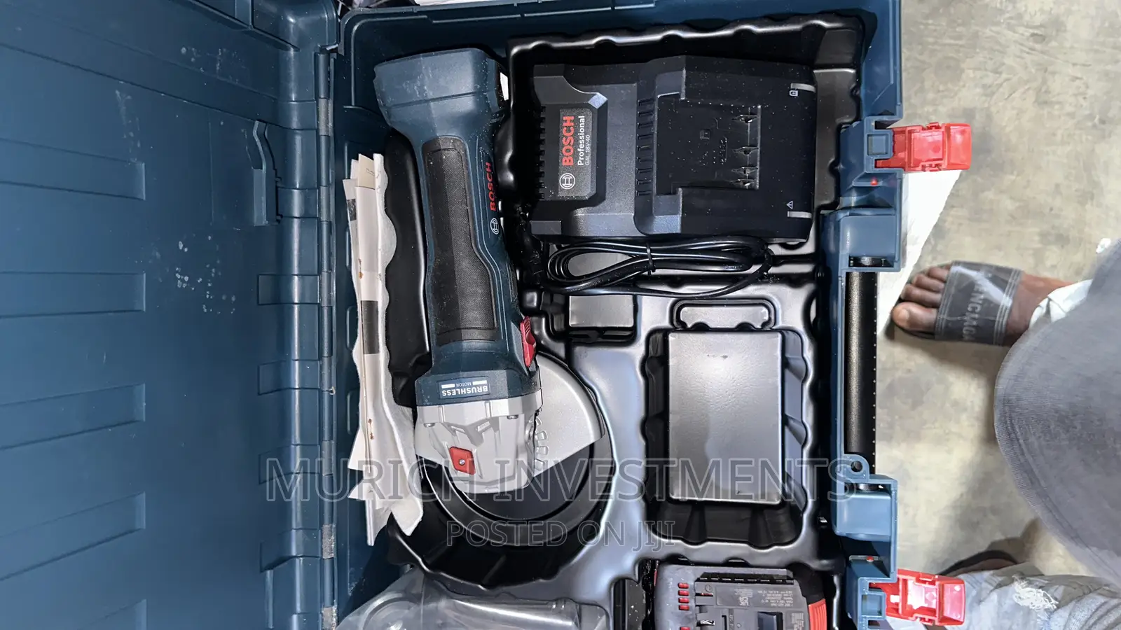 GWS 180 Professional Cordless Angle Grinder