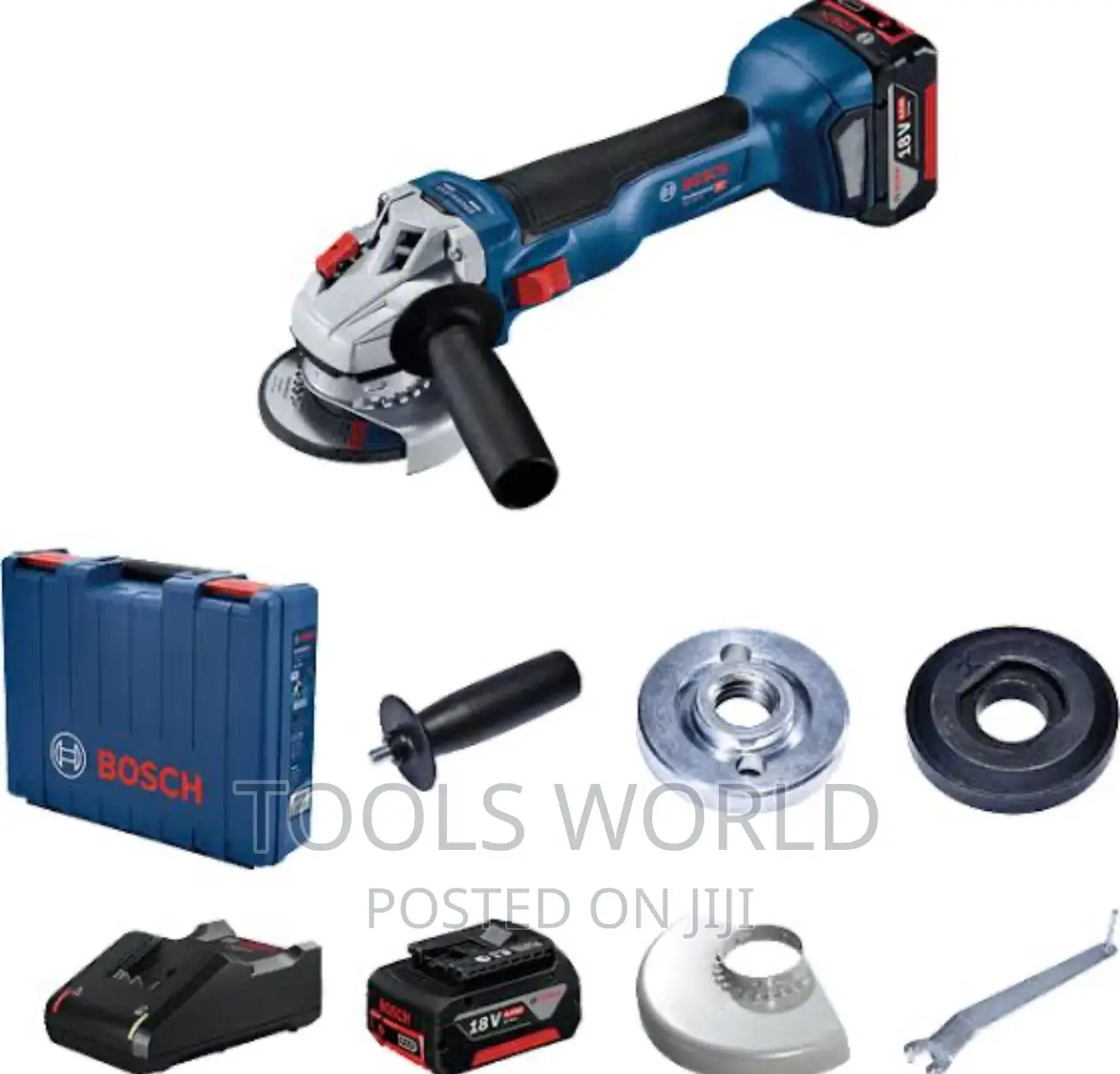 GWS 180 Professional Cordless Angle Grinder