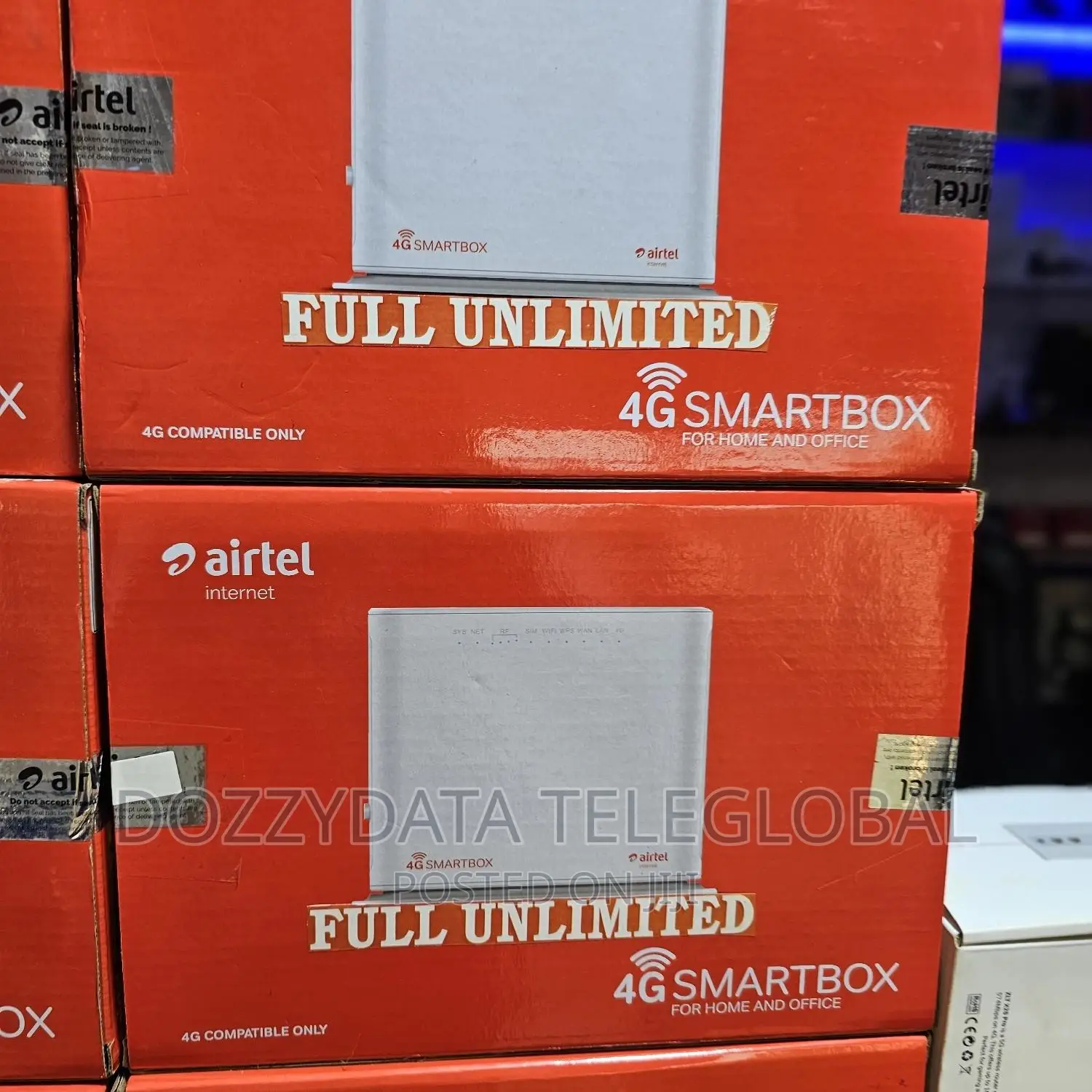 Airtel Full Unlimited 4g Lte Smartbox Portable Router