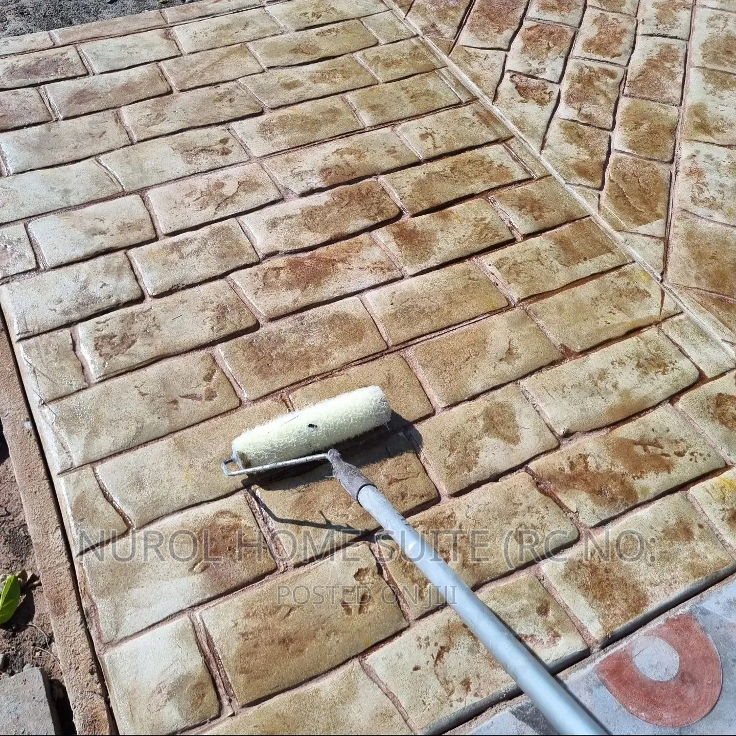 Luxury Stamped Concrete Floor