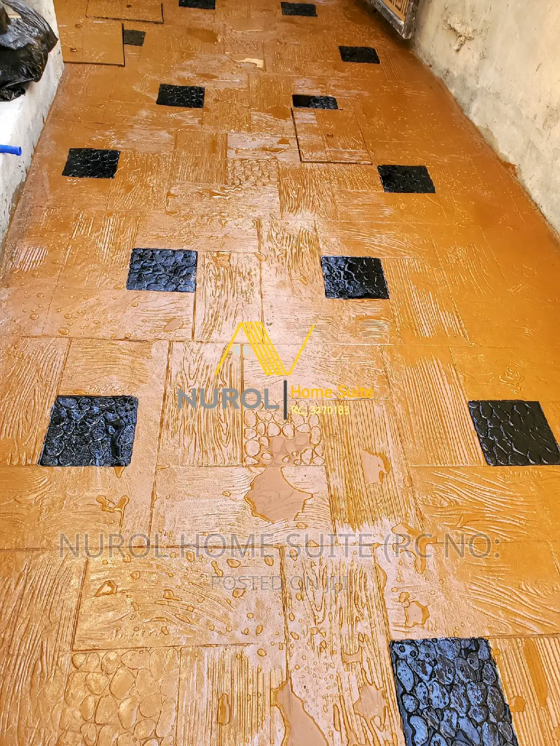 Luxury Stamped Concrete Floor