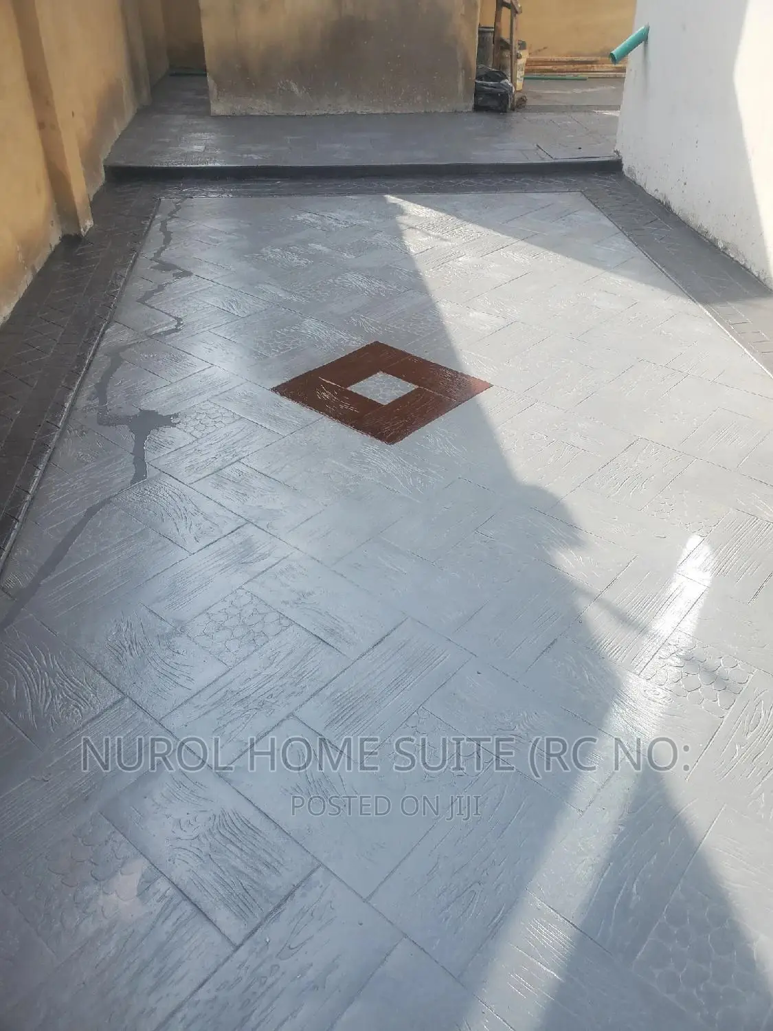 Luxury Stamped Concrete Floor