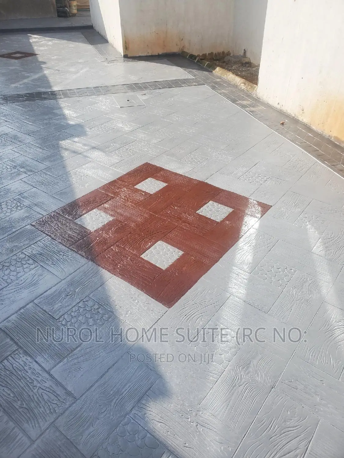 Luxury Stamped Concrete Floor