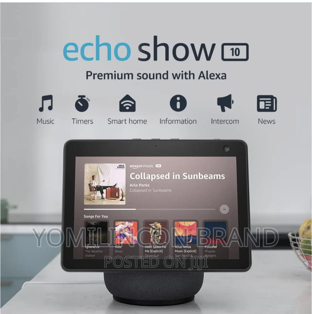 Echo Show 10 (3rd Gen) | HD Smart Display With Premium Sound
