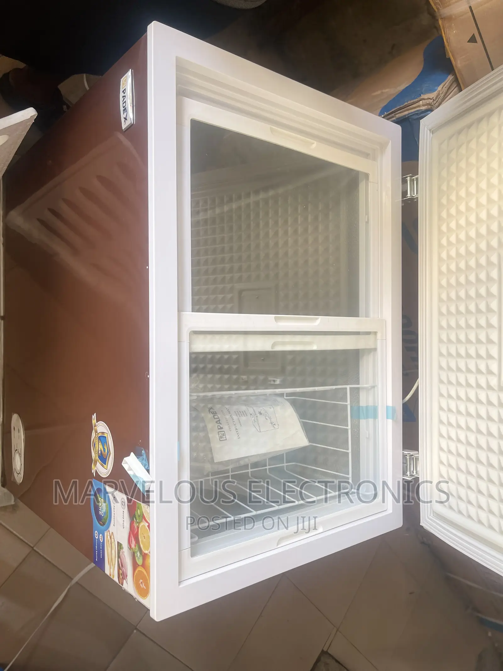 Brand New Padex Inbuit Fan and Inbuilt Stabilizer Frezer