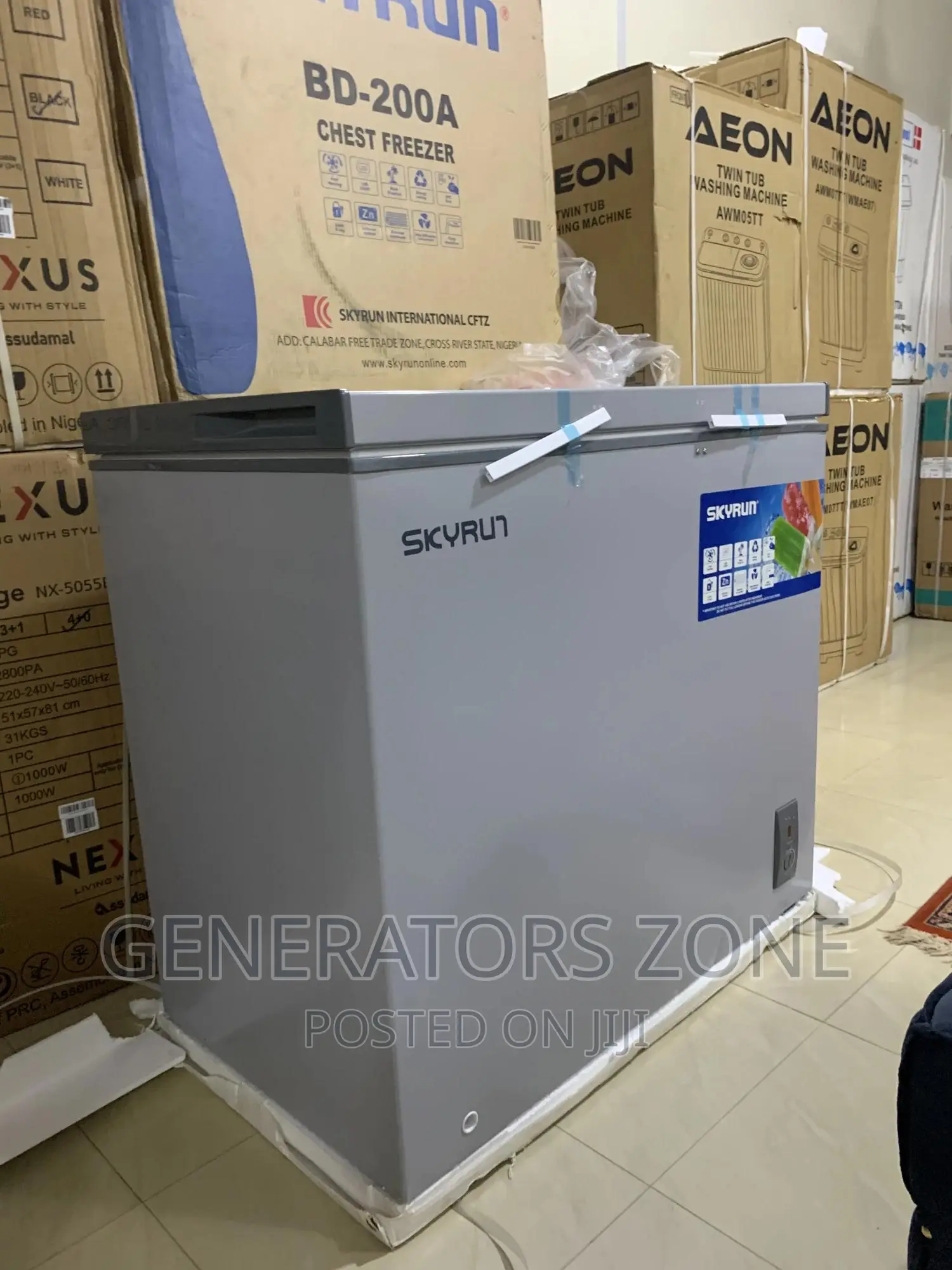 Portable Skyrun Bd-200a Chest Frezer(Original)