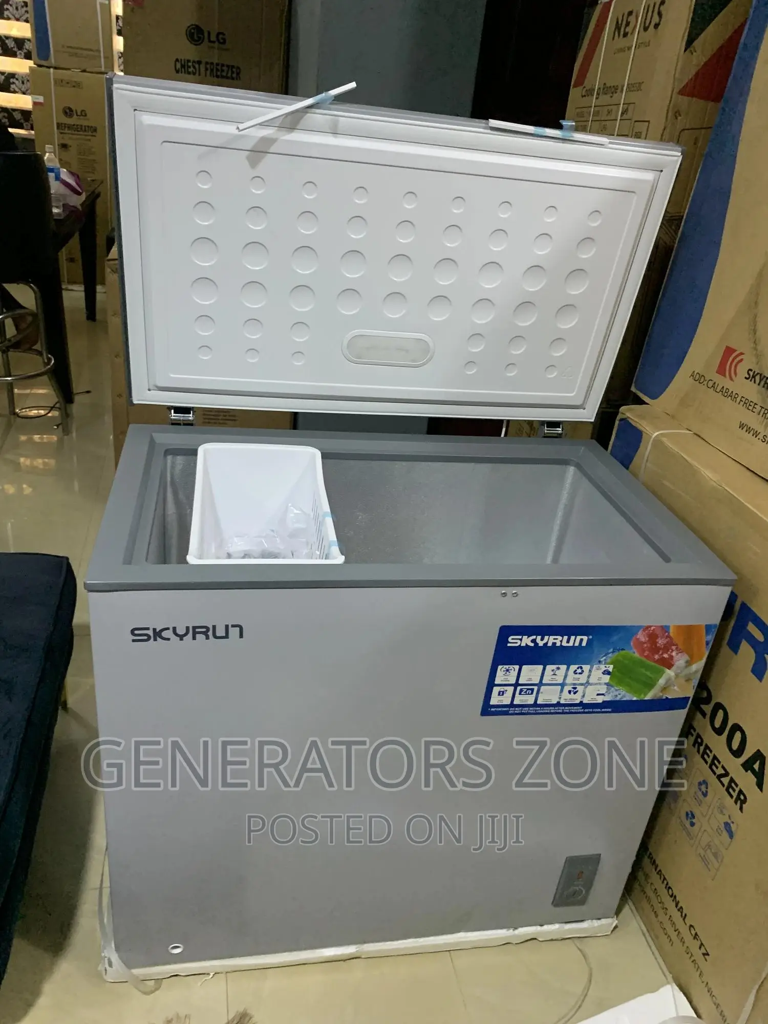 Best Selling Skyrun 200L |Bd-200a+Key Lock Chest Freezer