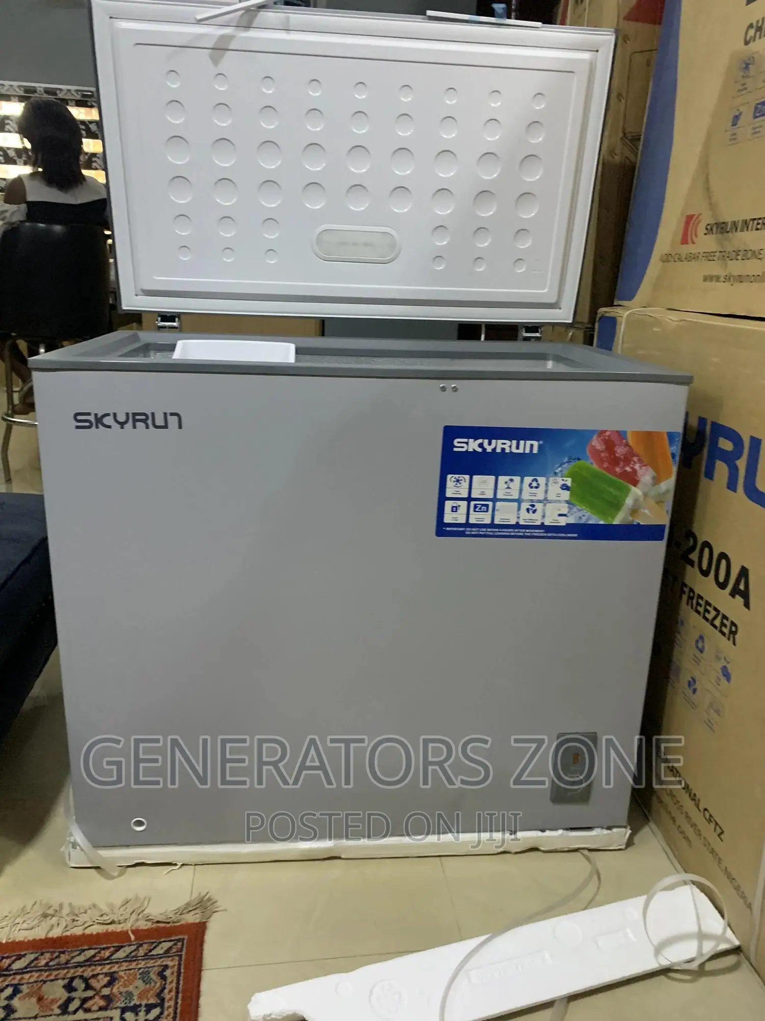 Skyrun Anti-Rust 200l Bd-200a Single Door Freezer