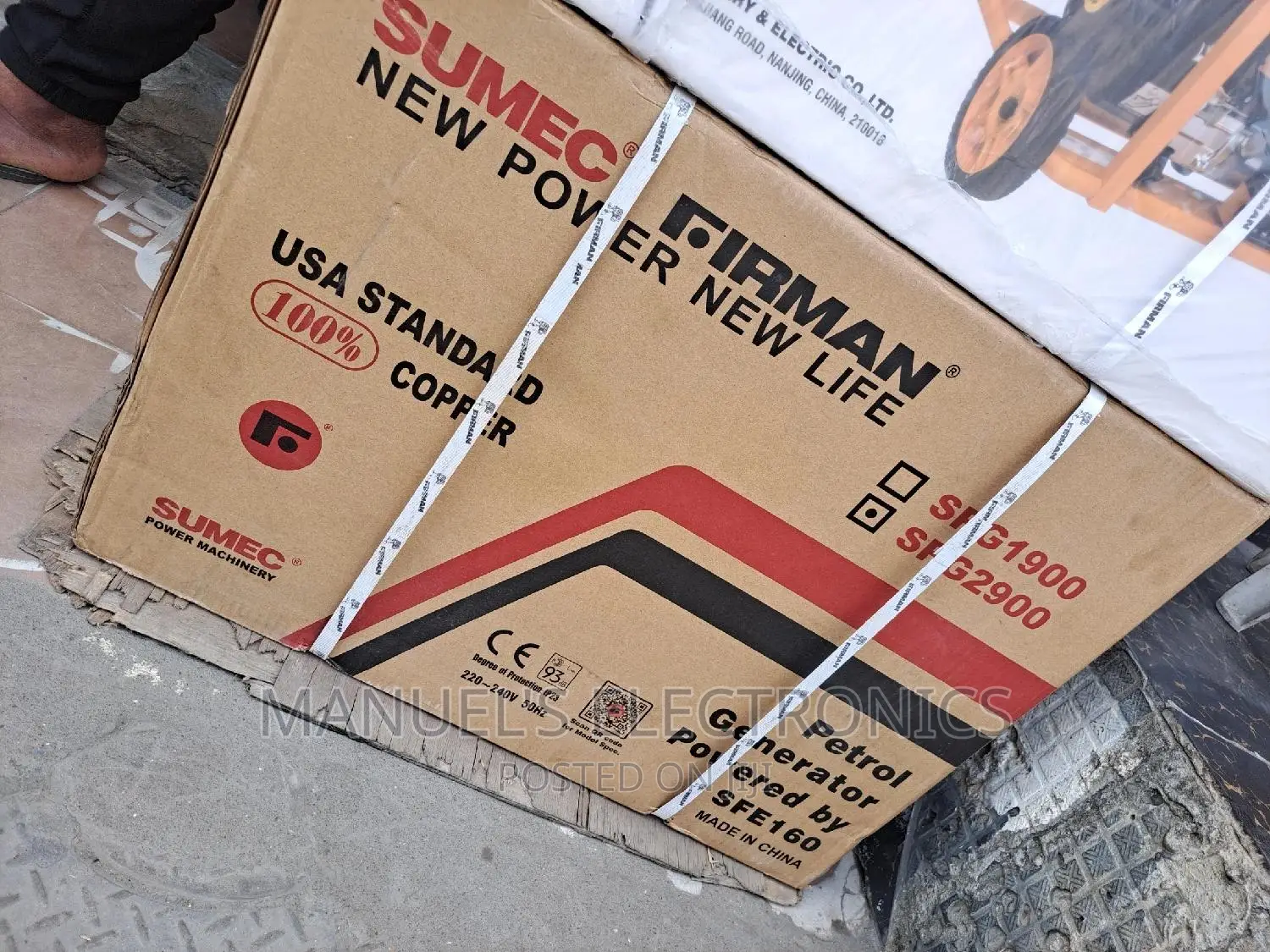 Firman2.5kva Petrol Generator 100% Copper Coil
