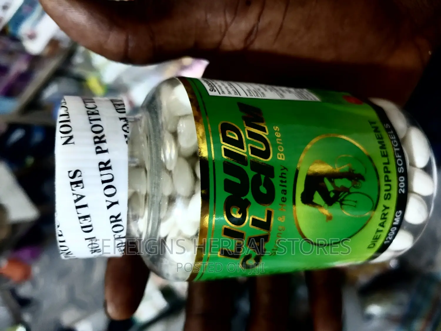 LIQUID CALCIUM for Strong and Healthy Bones