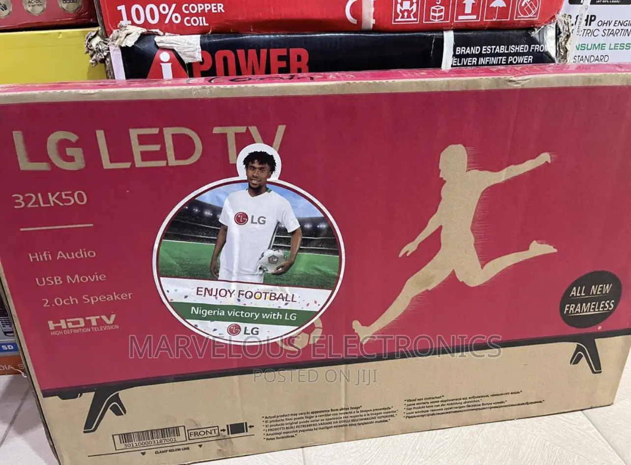 Brand New 32inch Lg Frameless 12vt Dc Using Solar Full Hd Cenima