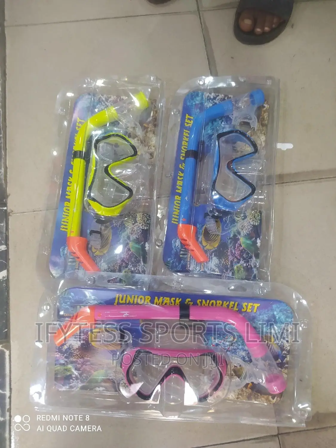 Swimming Snorkel Set