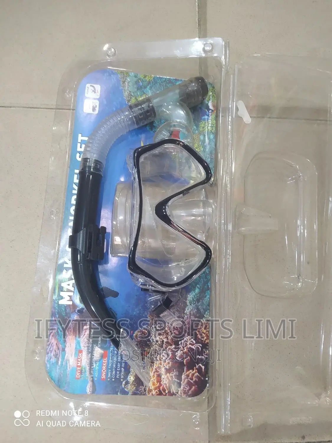 Swimming Snorkel Set