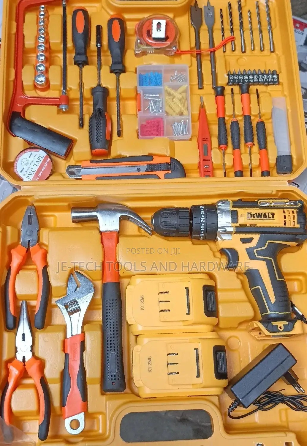 Dewalt Electrical Tools Box With 36v Cordless Drill