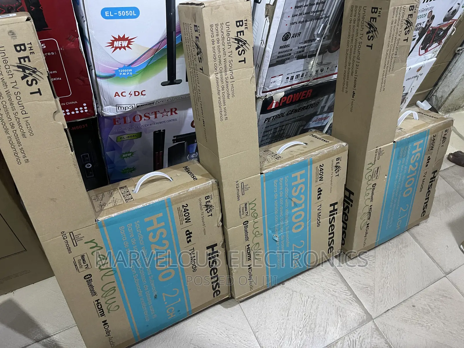 Brand New Hisense 240 Wat Sound Bar Sound System