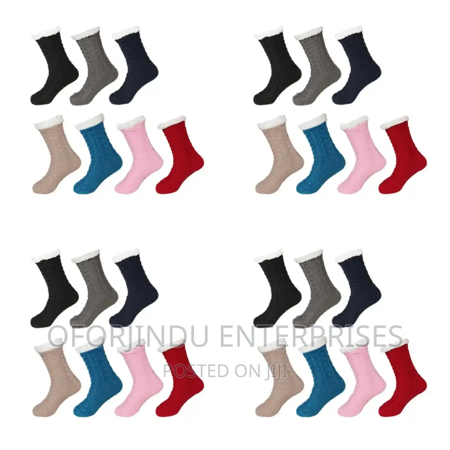 Winter Brand New Slip Fuzzy Warm Indoor Home Socks Original