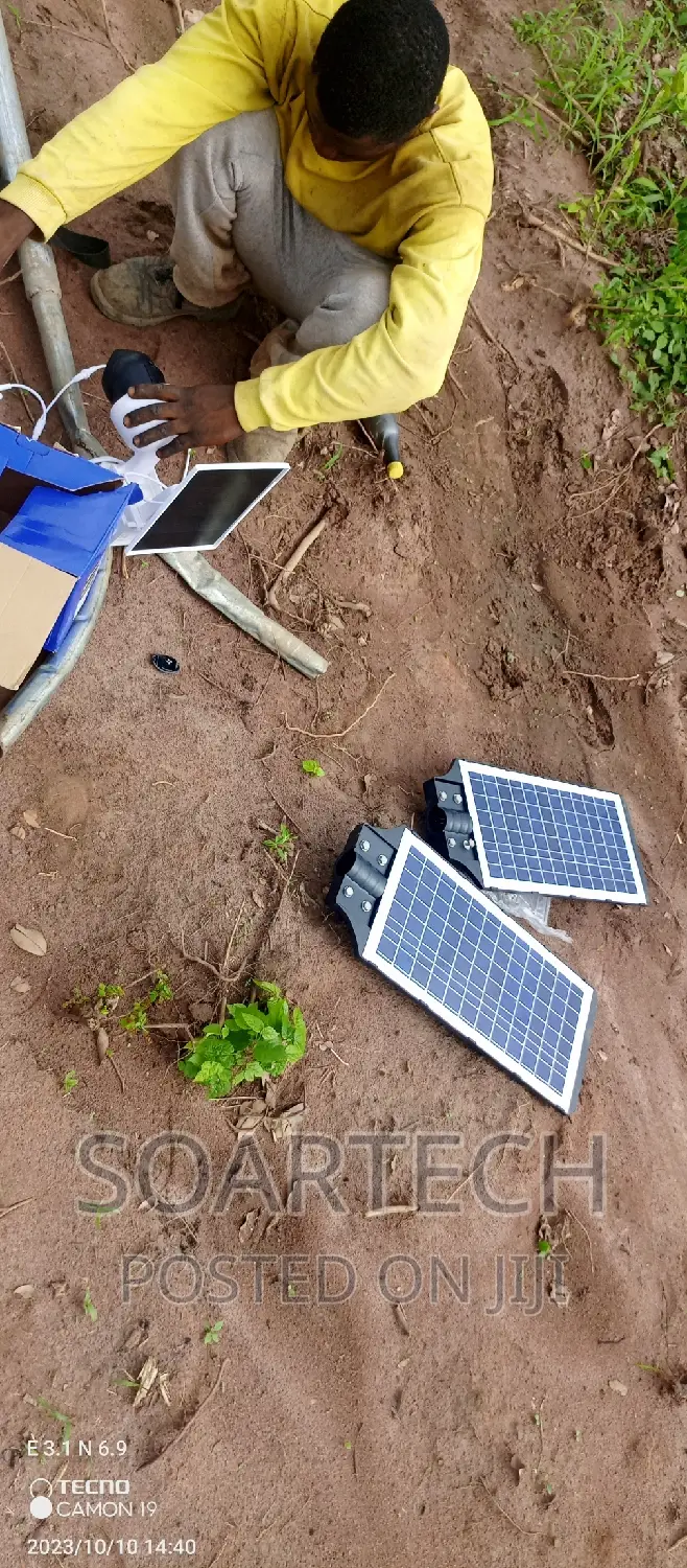 Solar Street Ligjt With Solar PTZ CCTV Camera