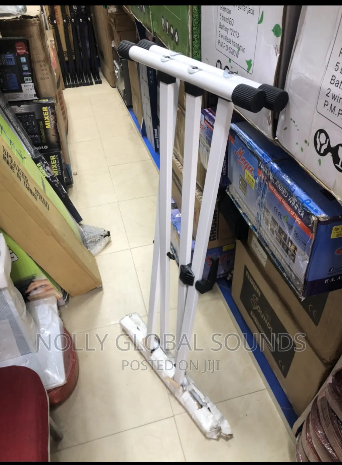 Professional White Keybord Stand (Very Strong Piano Stand)
