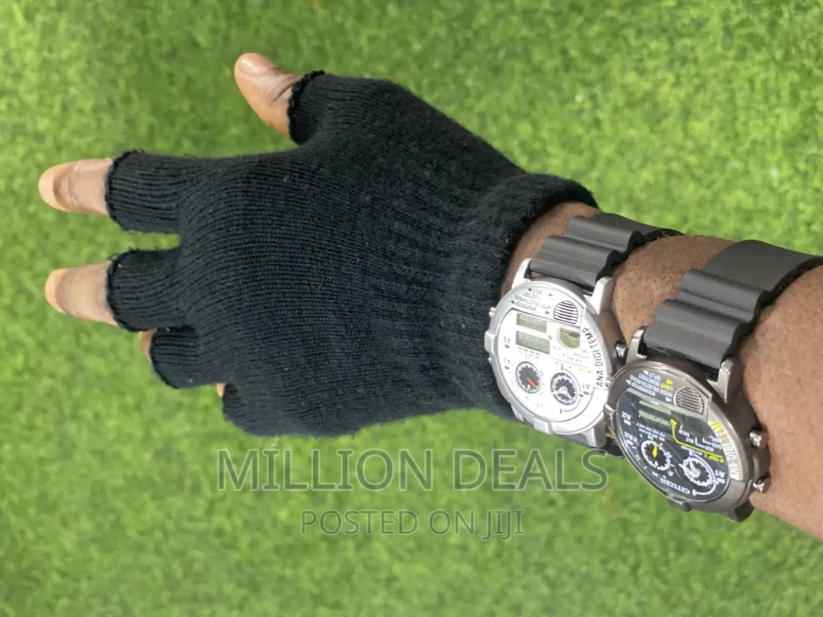 Luxury Rubber Strap Men’S Wrist Watch