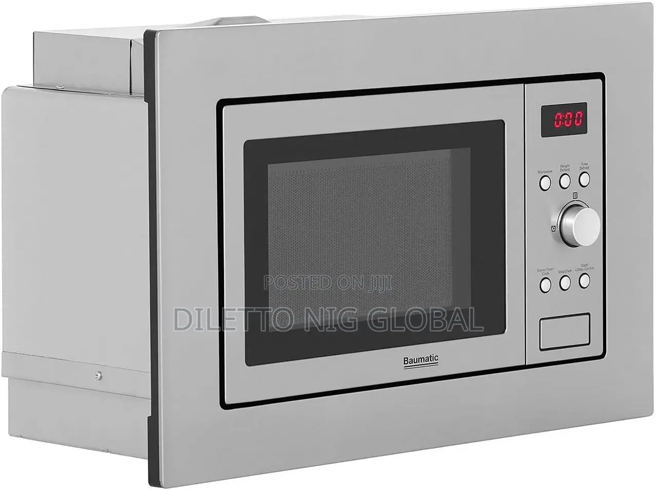 Baumatic BMIS3820 Built in Microwave - Stainless Steel