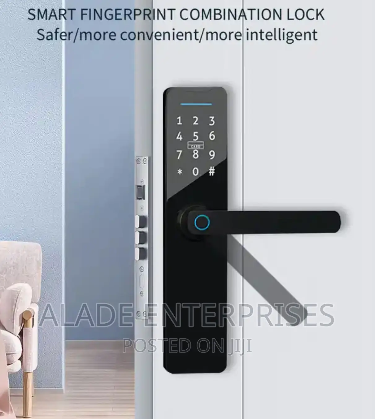 SMART Door Lock Biometric Fingerprint Lock Keyless Unlock