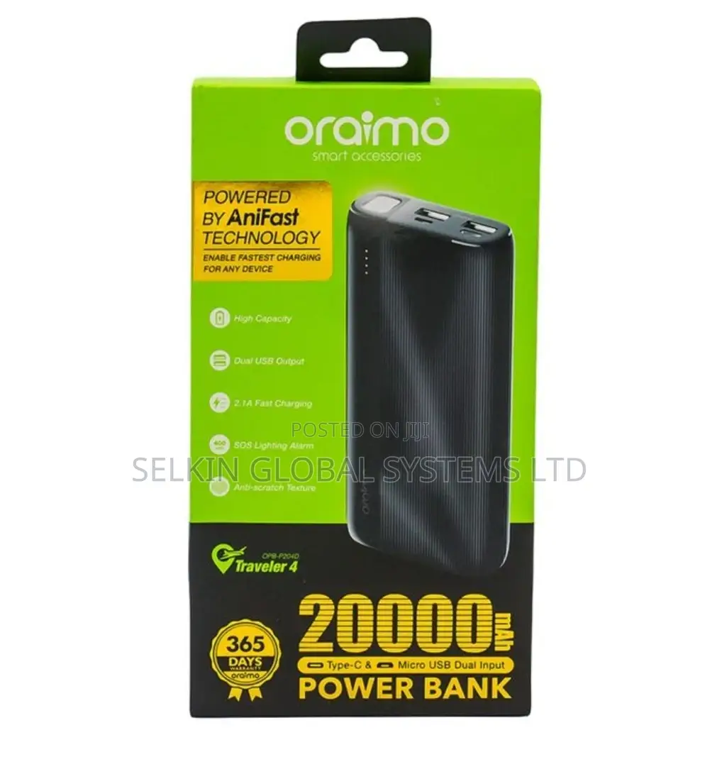 Oraimo 20000mah Powerbank