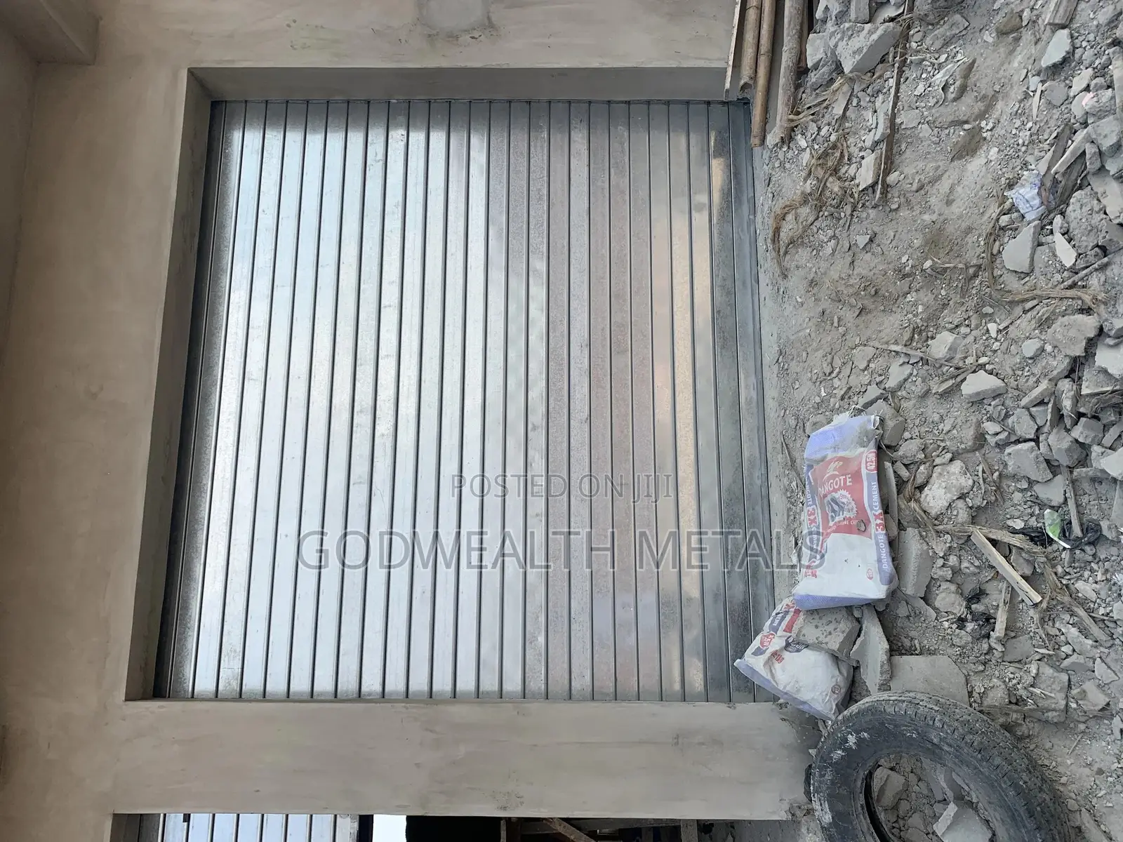 Gal Vanized Steel Roller Shutter Door