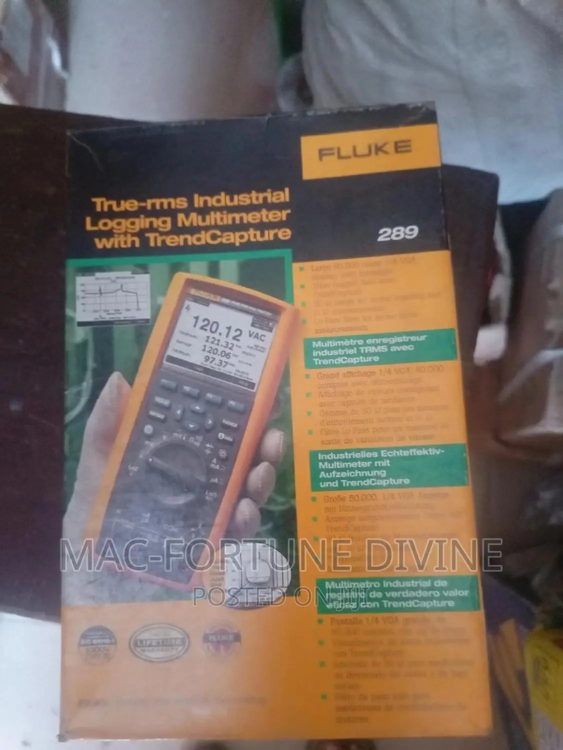 Original Fluke Logging Multimeter 289