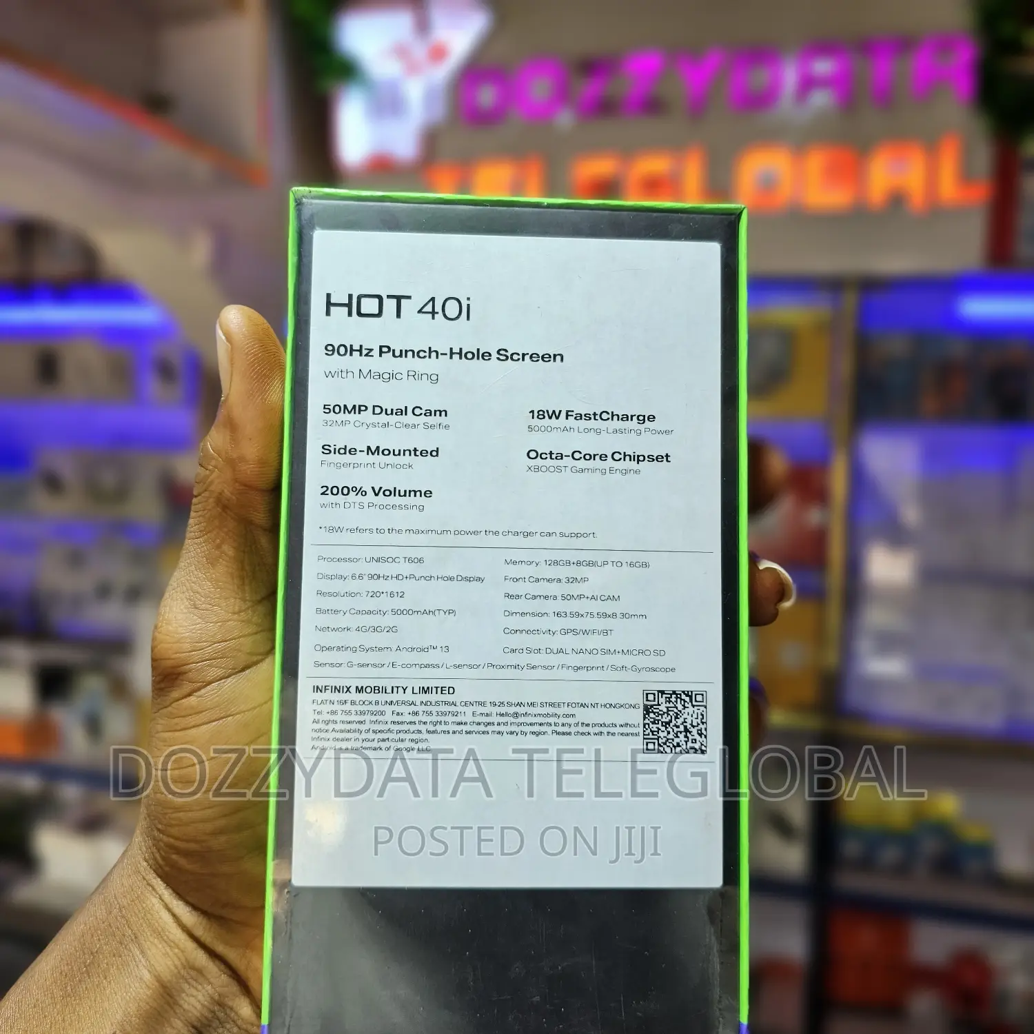 New Infinix Hot 40i 128 GB