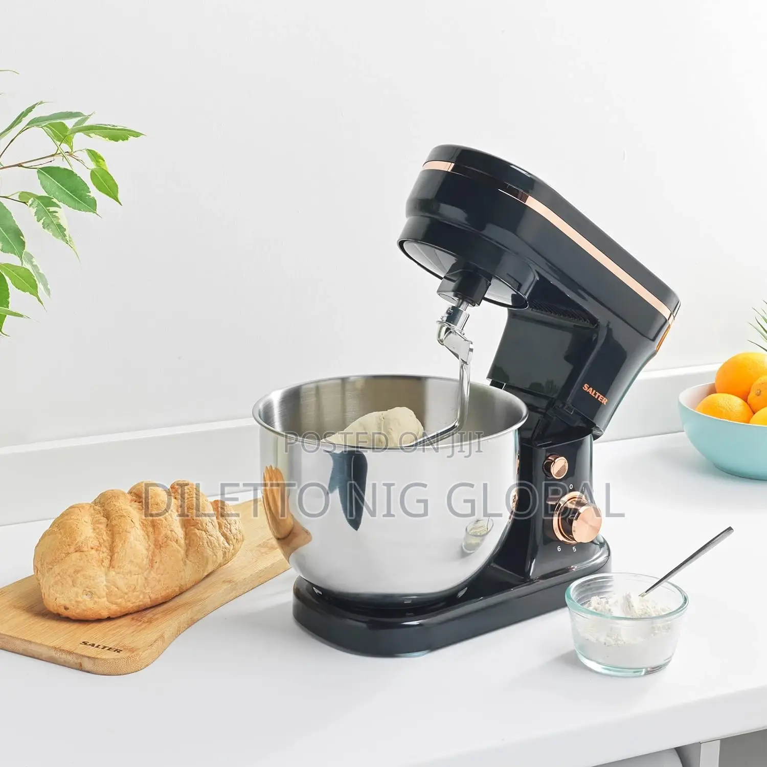 Salter Rose Gold Stand Mixer 1200W