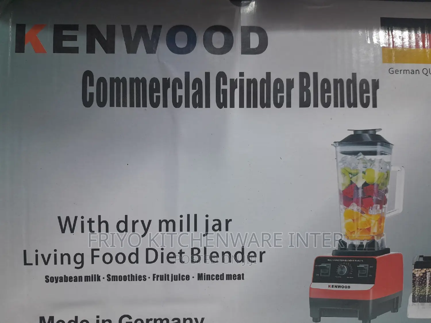 Kenwood Commercial Blender/Grinder