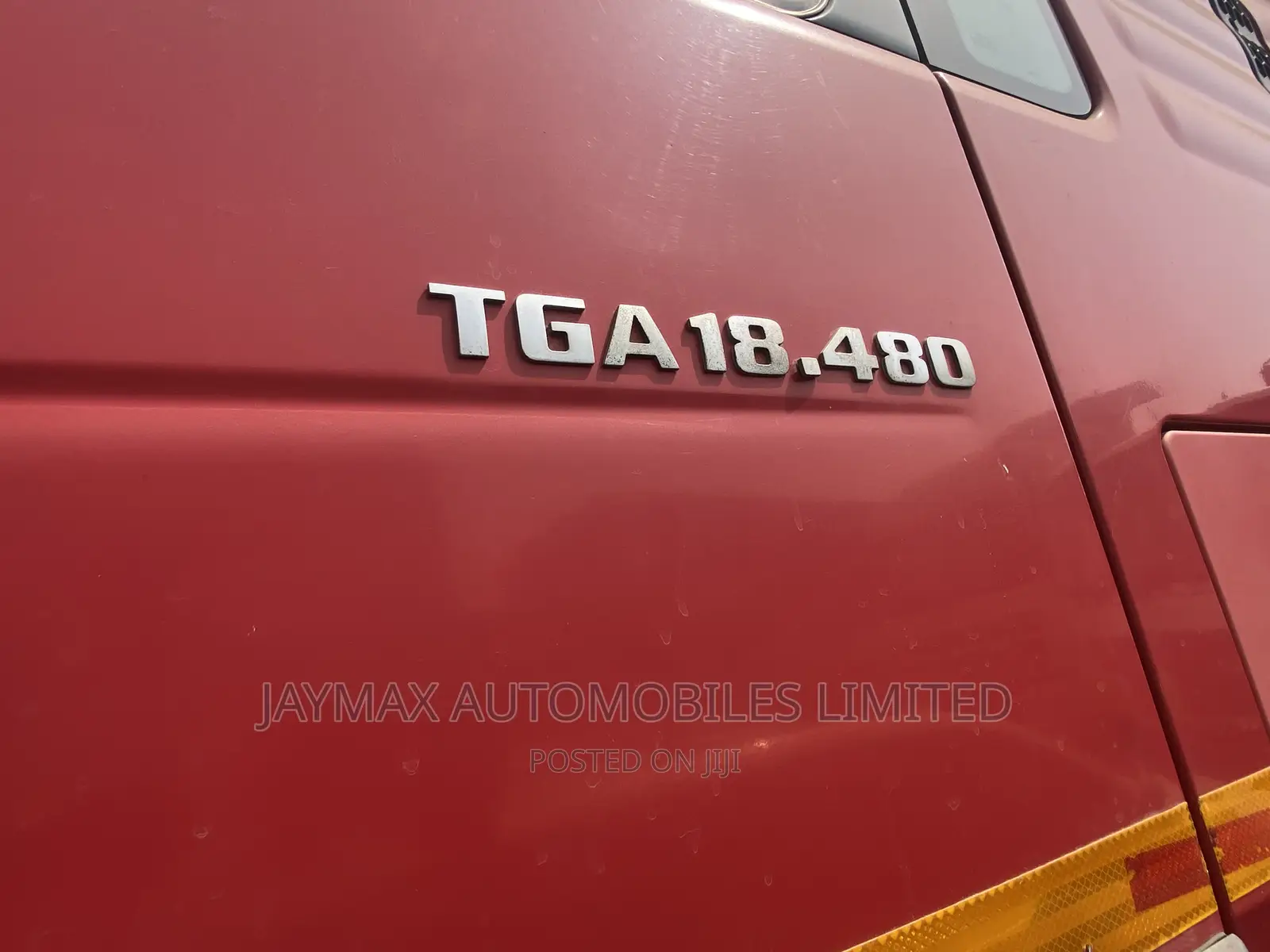 Man Tga 18.480 Red Colour