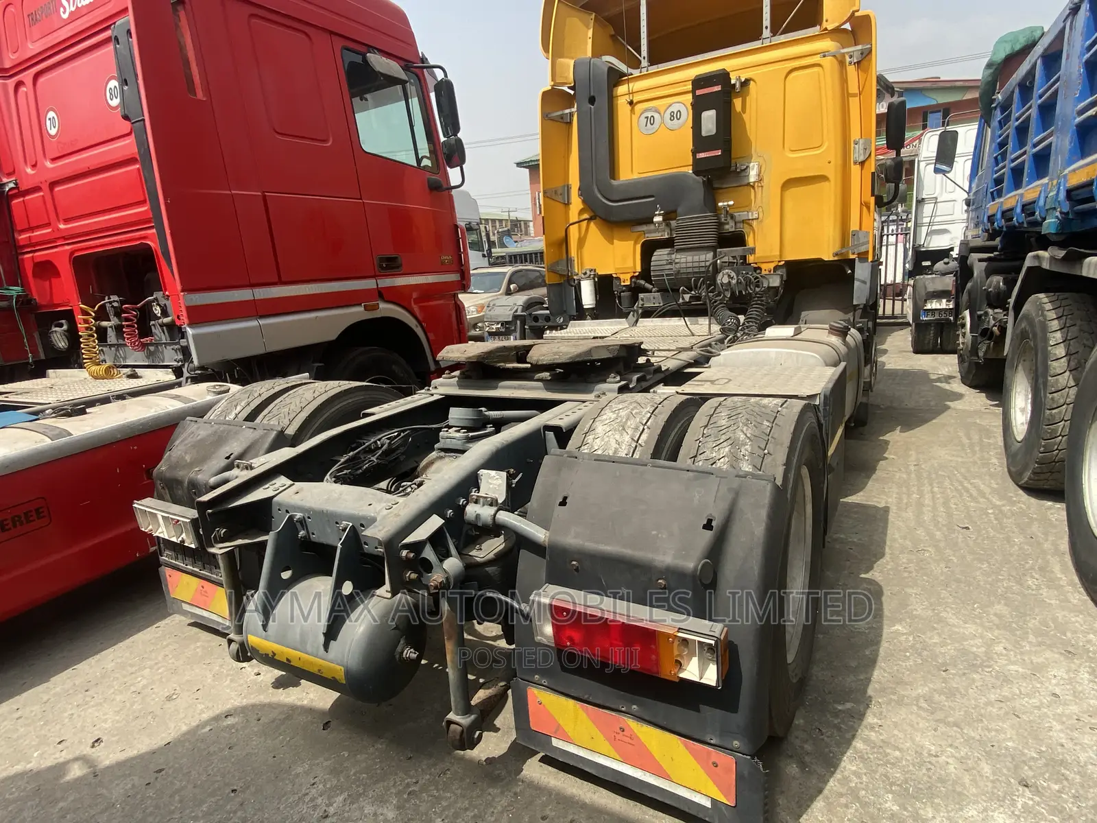 DAF Cf85 Yellow